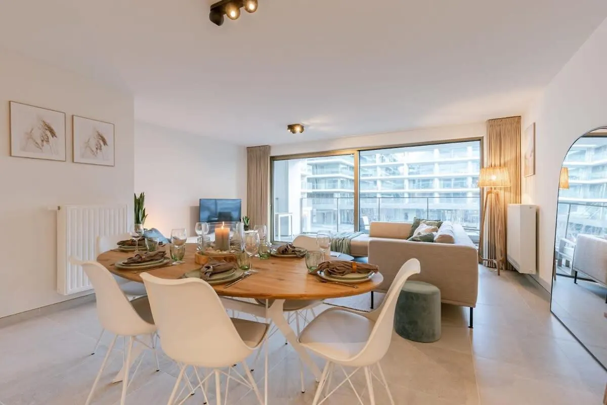 Huswell - Bright Apartment In Sky Garden With Terrace أوستيند بيت للعطل